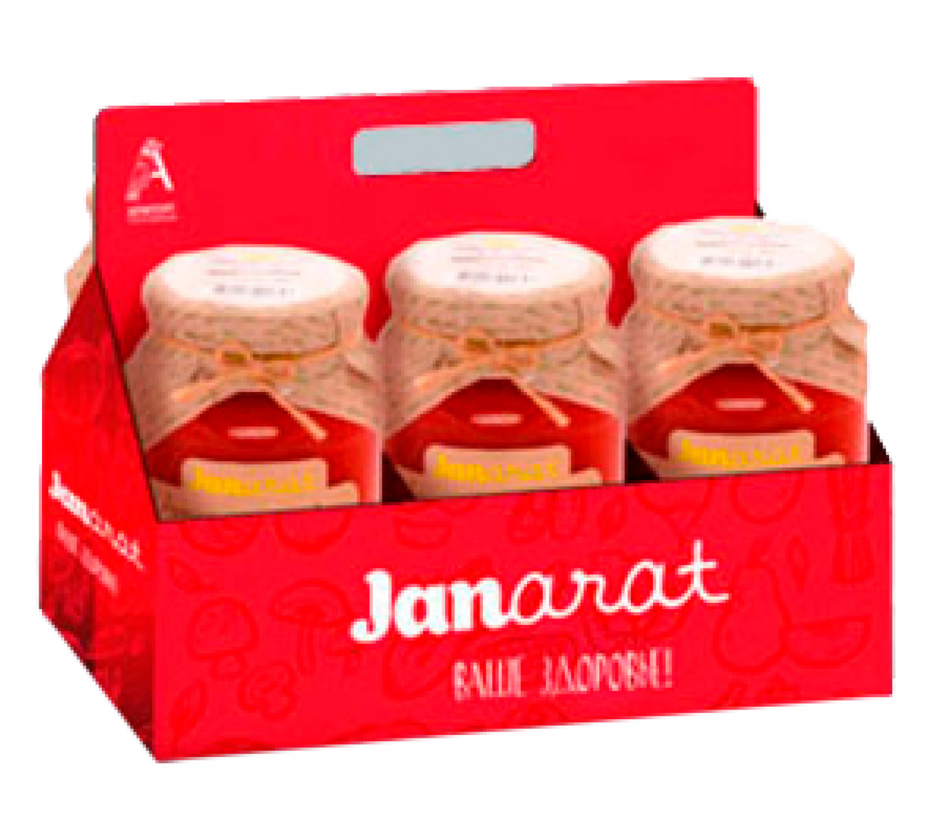 Дизайн упаковки для линейки натуральной консервации JANARAT