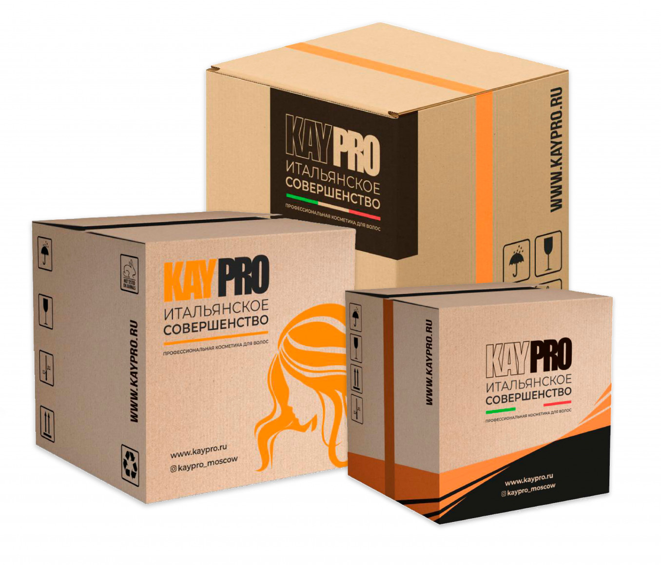 Дизайн логистической упаковки для продукции итальянского бренда KAYPRO